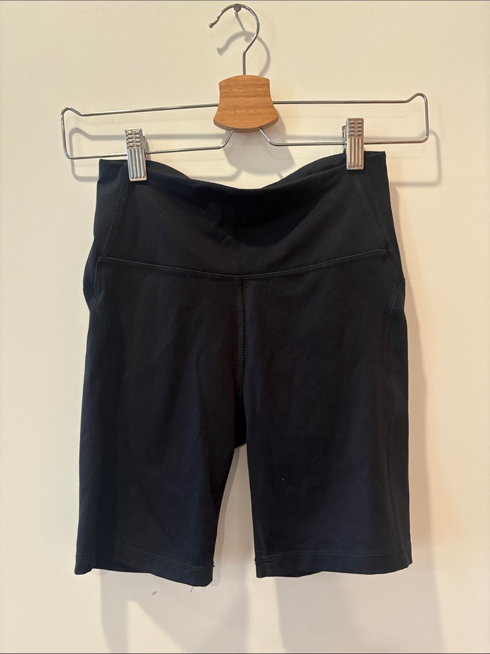 all in motion Black High-Rise Bike Shorts
